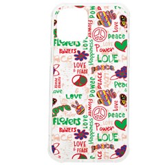 Power Love Pattern Texture Seamless Peace Iphone 12 Pro Max Tpu Uv Print Case
