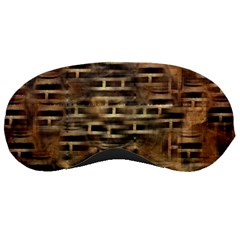 Textures Brown Wood Sleep Mask