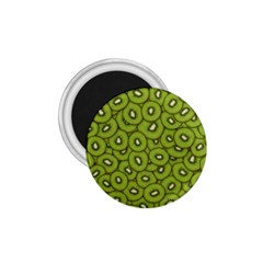 Kiwi Fruit Pattern Green Background 1 75  Magnets