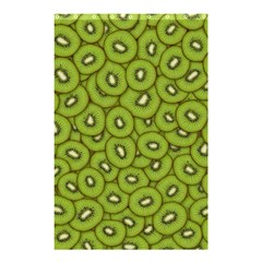 Kiwi Fruit Pattern Green Background Shower Curtain 48  X 72  (small) 