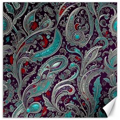 Seamless Pattern Paisley Decorative Canvas 20  X 20 