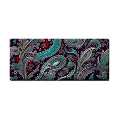 Seamless Pattern Paisley Decorative Hand Towel by Paksenen