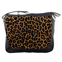 Tiger Skin Art Pattern Messenger Bag