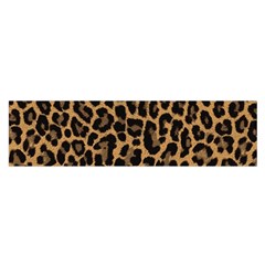 Tiger Skin Art Pattern Oblong Satin Scarf (16  X 60 )