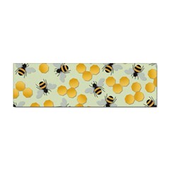 Bees Pattern Honey Bee Bug Honeycomb Honey Beehive Sticker Bumper (10 Pack)