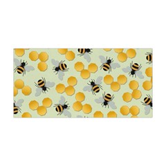 Bees Pattern Honey Bee Bug Honeycomb Honey Beehive Yoga Headband