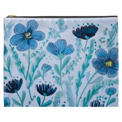 Flowers Petals Bloom Cosmetic Bag (xxxl)