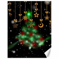 Christmas Star Jewellery Canvas 12  X 16  by anzea