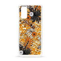 Leaf Yellow Point Flower White Samsung Galaxy S20 6 2 Inch Tpu Uv Case