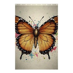 Butterflies Of Motivation Shower Curtain 48  X 72  (small) 