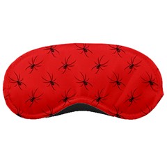 Spiders Pattern Seamless Arachnids Sleep Mask by Maspions