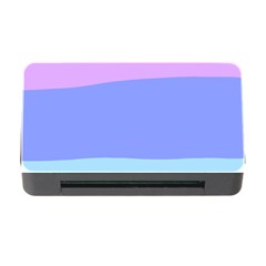 Pastel Colour, Blue, Lilac, Orange, Pastel, Pink, Romance Memory Card Reader With Cf