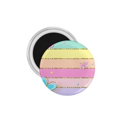 Pastel, Butterfly, Spring, Stripes, 1 75  Magnets