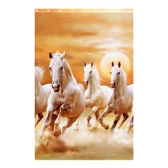 Seven Horses, Sun Shower Curtain 48  X 72  (small) 