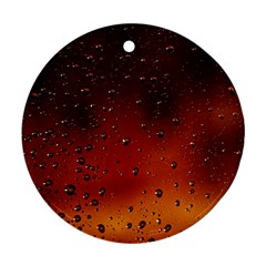 Water Drops, Lui, Amazing Ornament (round)