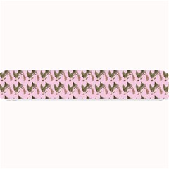 Fern Pattern 2 Pink Small Bar Mat by snowwhitegirl