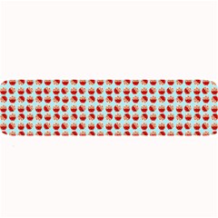 Kawaii Jam Pattern Aqua Large Bar Mat