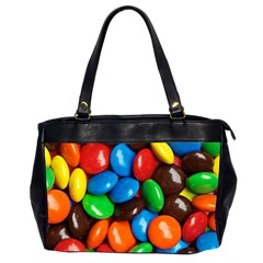 Colorful Candy Background, Close-up Oversize Office Handbag (2 Sides)