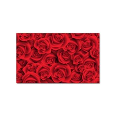 Red Roses , Red Buds, Red Roses Sticker Rectangular (10 Pack)