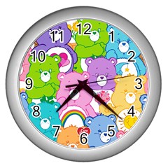 The Care Bears, Care Bears, Cartoon Wall Clock (silver)