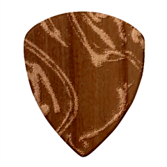 Multicolored Abstract Dynamic Shapes Print Wood Guitar Pick (set Of 10)