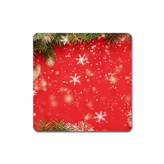 Christmas Ornament Square Magnet