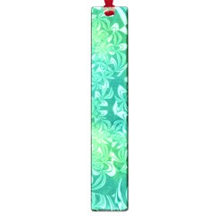 Retro Flower Pattern Design Batik Large Book Marks