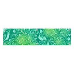 Retro Flower Pattern Design Batik Banner And Sign 4  X 1 