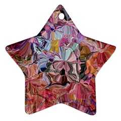 Marbling Blend  Ornament (star)