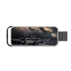 Stellar Dreamscape (ai&human) Portable Usb Flash (one Side) by dflcprintsclothing