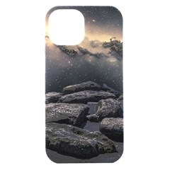 Stellar Dreamscape (ai&human) Iphone 15 Black Uv Print Pc Hardshell Case by dflcprintsclothing