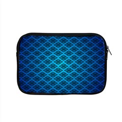 Pattern Texture Geometric Blue Apple Macbook Pro 15  Zipper Case