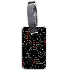 Catty Luggage Tag (one Side)