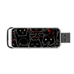 Catty Portable Usb Flash (one Side)