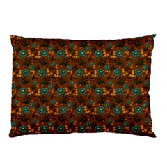 Blue Bloom Bouquet Pillow Case (two Sides)