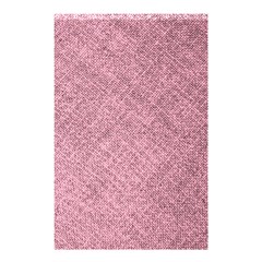 Pink Fabric Texture, Knitted Pink Texture, Shower Curtain 48  X 72  (small) 