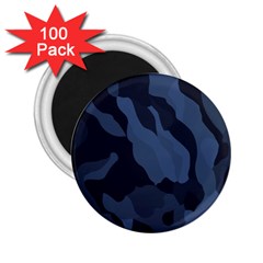 Purple Camo 2 25  Magnets (100 Pack) 