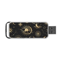 Star Colorful Christmas Abstract Portable Usb Flash (two Sides)