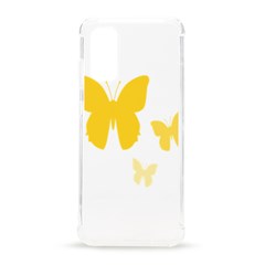 Yellow Butterfly Animals Fly Samsung Galaxy S20 6 2 Inch Tpu Uv Case