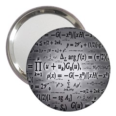 Math Formula 3  Handbag Mirrors