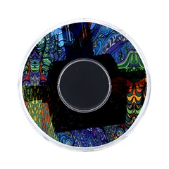 Psychedelic Digital Art Artwork Landscape Colorful On-the-go Memory Card Reader