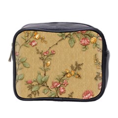 Flowers, Branches, Desenho, Edge, Leaves Mini Toiletries Bag (two Sides)