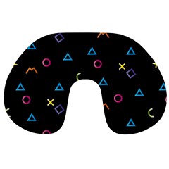 Kids , Kids , Background, Doodle Travel Neck Pillow