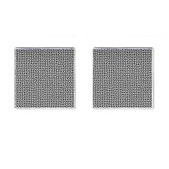 Marble Cracked Pattern Surface Cufflinks (square)