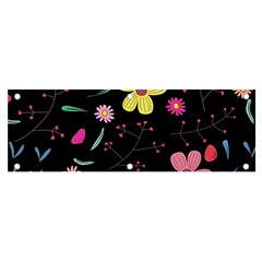 Foliage Pattern, Adorable Beautiful Banner And Sign 6  X 2 