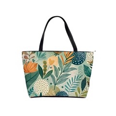 Leaves Pattern Flora Classic Shoulder Handbag