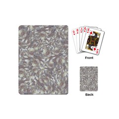 Fantasy Floral Random Pattern Playing Cards Single Design (mini)