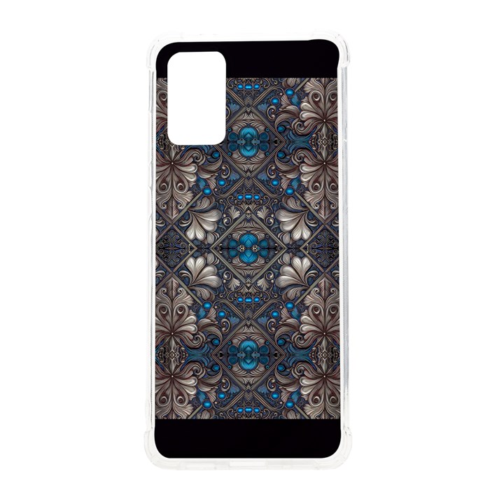 Ornate baroque floral pattern print Samsung Galaxy S20 Plus 6.7 Inch TPU UV Case