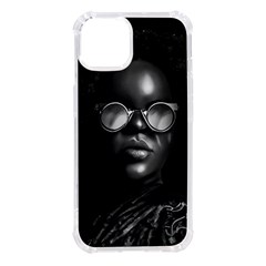 Cool Afro Beauty Portrait Illustration (ai+human) Iphone 14 Tpu Uv Print Case