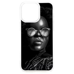 Cool Afro Beauty Portrait Illustration (ai+human) Iphone 15 Plus Tpu Uv Print Case by dflcprintsclothing